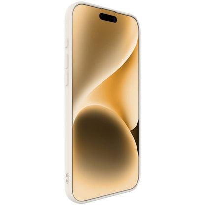 For iPhone 16 Pro Max imak UC-4 Series Straight Edge TPU Phone Case(White) by imak