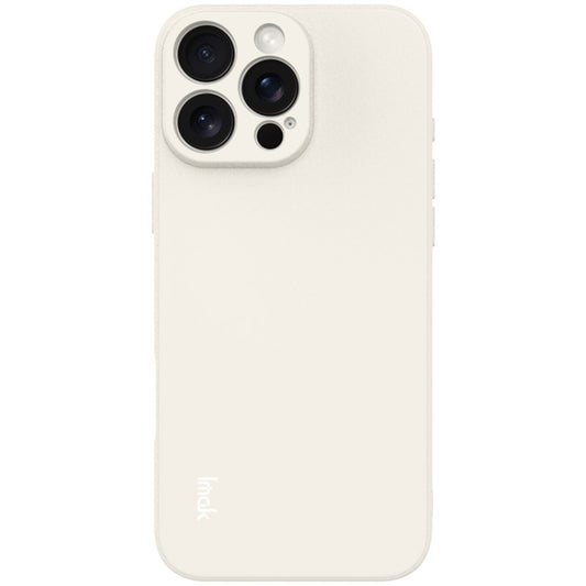For iPhone 16 Pro imak UC-4 Series Straight Edge TPU Phone Case(White) by imak