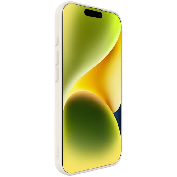 For iPhone 16 imak UC-4 Series Straight Edge TPU Phone Case(White) by imak