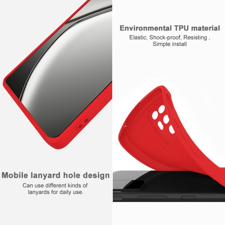 For iPhone 16 Pro Max imak UC-4 Series Straight Edge TPU Phone Case(Red) by imak