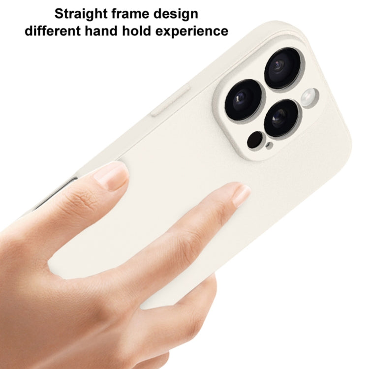 For iPhone 16 imak UC-4 Series Straight Edge TPU Phone Case(White) by imak