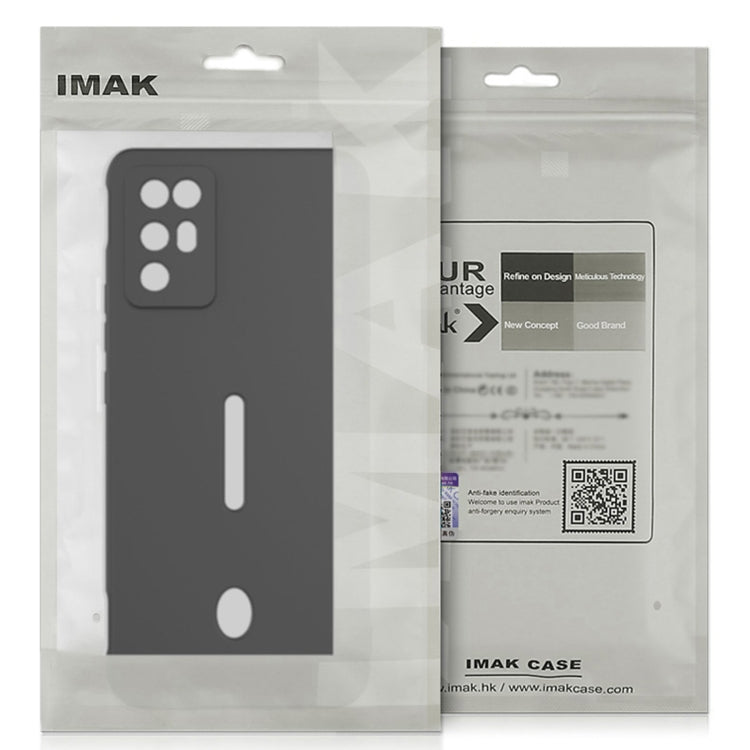 For iPhone 16 imak UC-4 Series Straight Edge TPU Phone Case(White) by imak