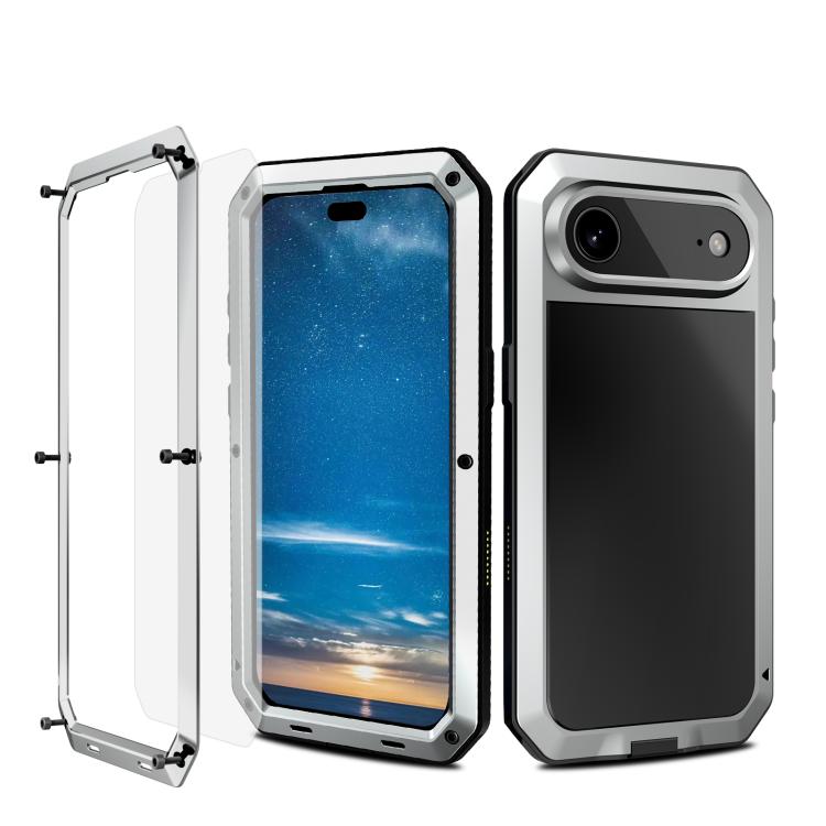 For iPhone Air RedPepper Triple-proof Metal Phone Case(Silver) by RedPepper