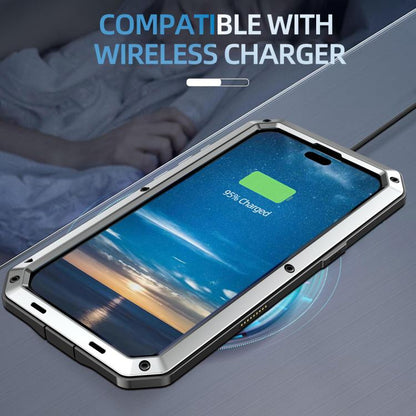 For iPhone Air RedPepper Triple-proof Metal Phone Case(Silver) by RedPepper