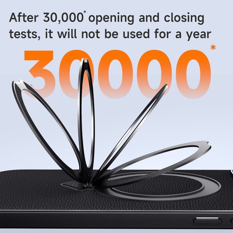 For iPhone 15 Plus SULADA Top Grain Leather MagSafe Magnetic Holder Phone Case(Green) by SULADA