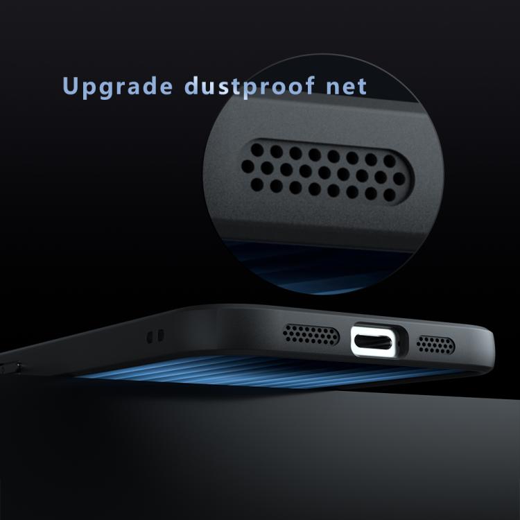 For iPhone 16e Armor MagSafe PC Hybrid TPU Phone Case(Frosted Black) by bashfashion