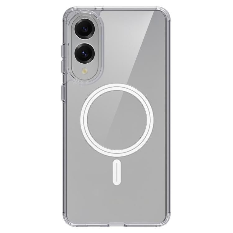 For Samsung Galaxy S25 Edge 5G DUX DUCIS Clin Mag Series Magsafe TPU Phone Case(Transparent) by DUX DUCIS