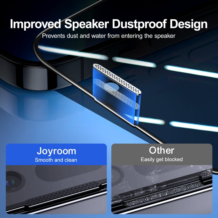 For iPhone 15 Pro Max JOYROOM Knight Series 2.5D Full Screen Privacy Tempered Film by JOYROOM