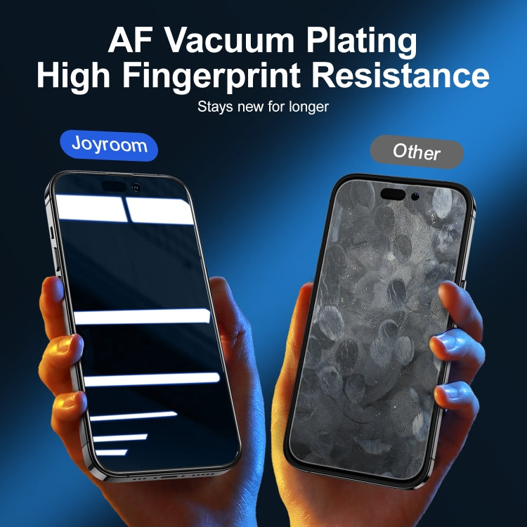 For iPhone 15 Pro Max JOYROOM Knight Series 2.5D Full Screen Privacy Tempered Film by JOYROOM