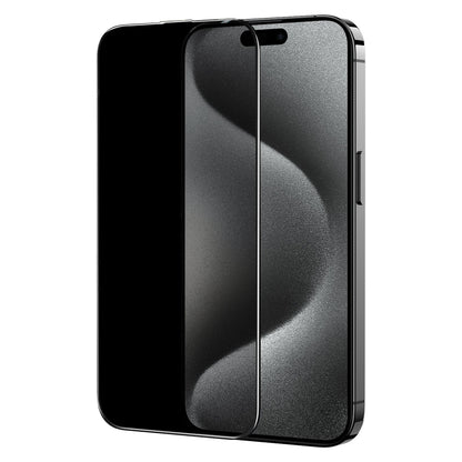 For iPhone 15 Pro JOYROOM Knight Series 2.5D Full Screen Privacy Tempered Film by JOYROOM