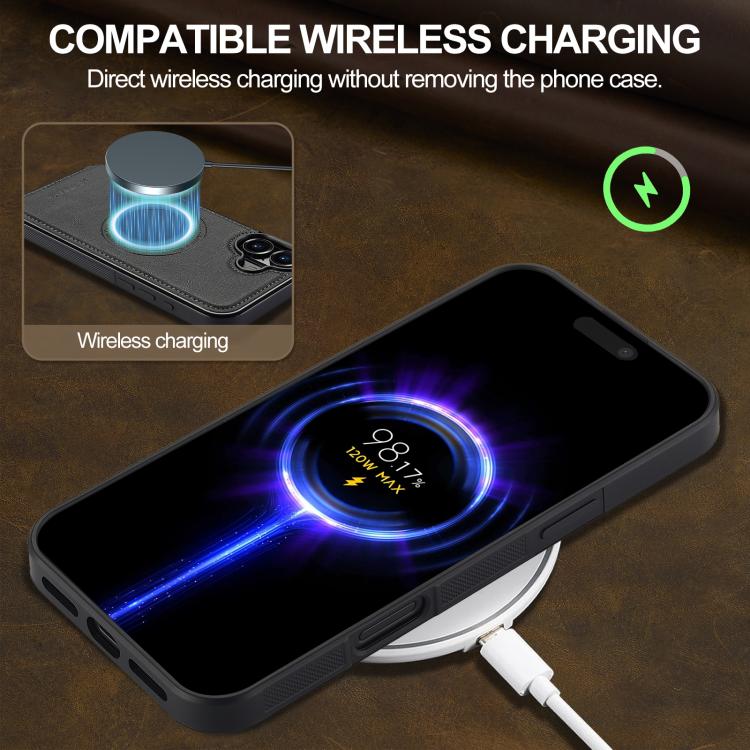 For iPhone 17 LC.IMEEKE Magsafe Phone Case(Black) by LC.IMEEKE