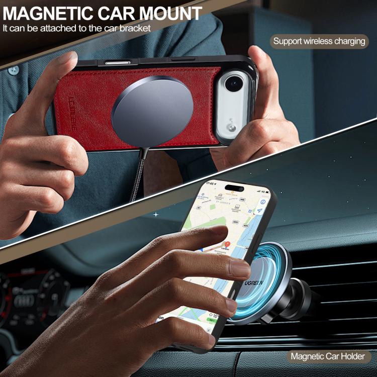 For iPhone Air LC.IMEEKE Magsafe Phone Case(Red) by LC.IMEEKE