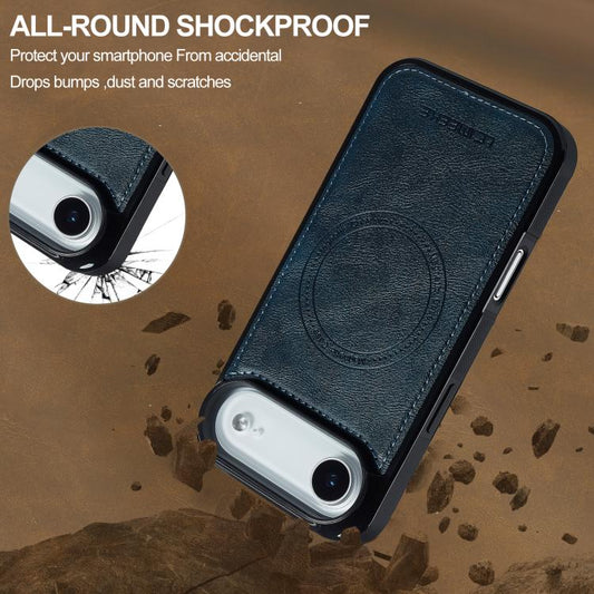 For iPhone Air LC.IMEEKE Magsafe Phone Case(Blue) by LC.IMEEKE