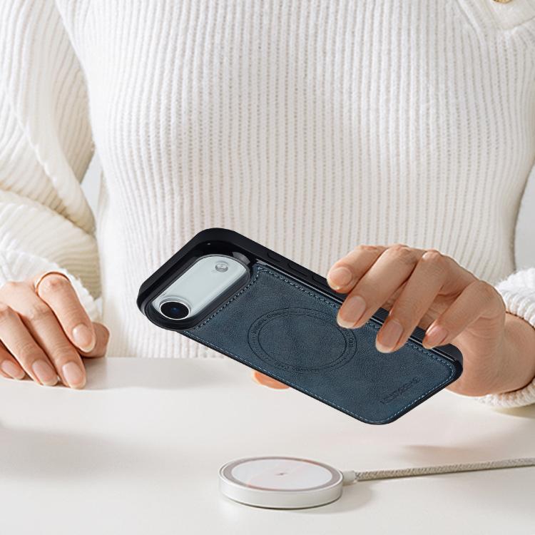 For iPhone Air LC.IMEEKE Magsafe Phone Case(Blue) by LC.IMEEKE