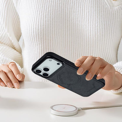 For iPhone 17 Pro LC.IMEEKE Magsafe Phone Case(Black) by LC.IMEEKE