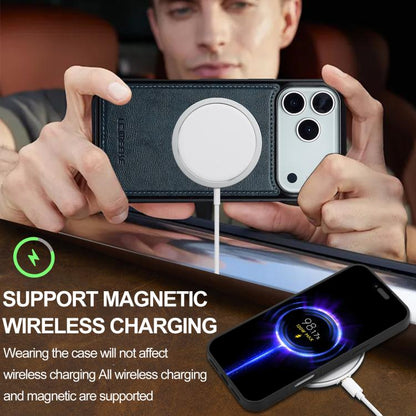 For iPhone 17 Pro Max LC.IMEEKE Magsafe Phone Case(Blue) by LC.IMEEKE