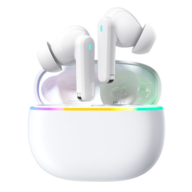 REMAX CozyPods W7N Pro ANC+ENC Dual Noise Reduction Bluetooth 5.4 Earphones(White) by REMAX