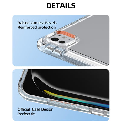 For iPad Pro 13 2025 / 2024 mutural Y-Shape Deformation Leather Tablet Case(Ice Blue) by Mutural