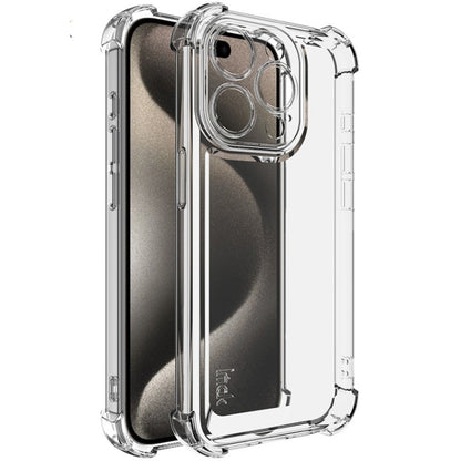 For iPhone 15 Pro Max imak UX-4 Series Four-corner Shockproof Phone Case(Transparent) by imak