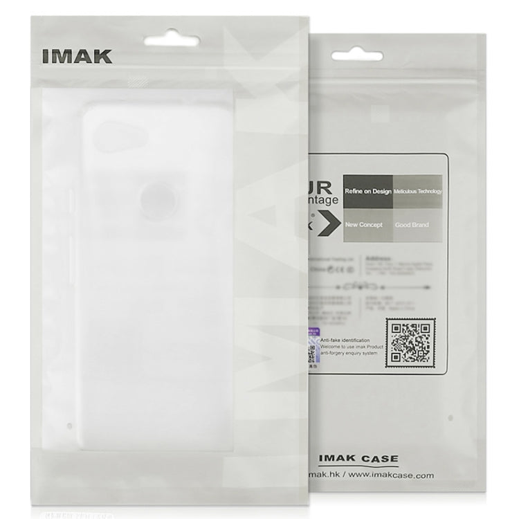 For iPhone 15 Pro Max imak UX-4 Series Four-corner Shockproof Phone Case(Transparent) by imak