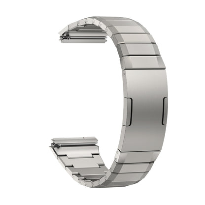 For Huawei Watch GT 5 Pro 46mm Push Folding Clasp Titanium Watch Band(Mars Titanium) by bashfashion