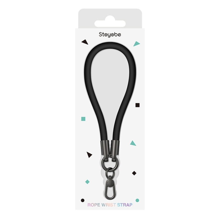 DUX DUICS Stoyobe PL-II Universal Silicone Phone Wrist Strap Anti-lost Lanyard(Black) by DUX DUCIS