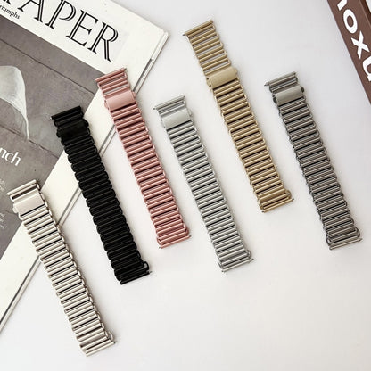 For Samsung Galaxy Watch 7 / 6 / 5 Hollow Chain Metal Watch Band(Silver White) by bashfashion