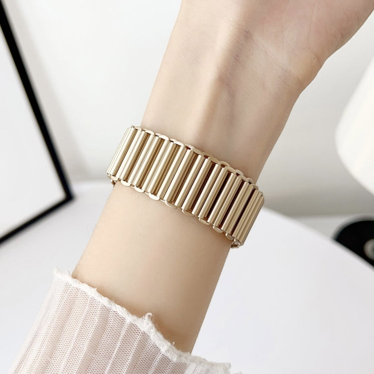 For Samsung Galaxy Watch 7 / 6 / 5 Hollow Chain Metal Watch Band(Silver White) by bashfashion