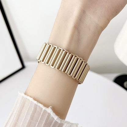 For Samsung Galaxy Watch 7 / 6 / 5 Hollow Chain Metal Watch Band(Starlight) by bashfashion