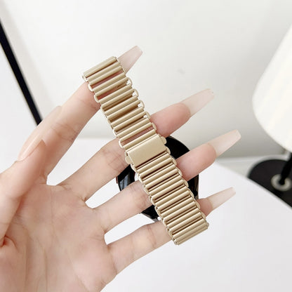 For Samsung Galaxy Watch 7 / 6 / 5 Hollow Chain Metal Watch Band(Gold) by bashfashion