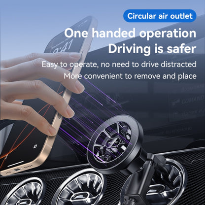 Yesido C221 Car Air Vent MagSafe Magnetic Phone Holder(Black) by Yesido