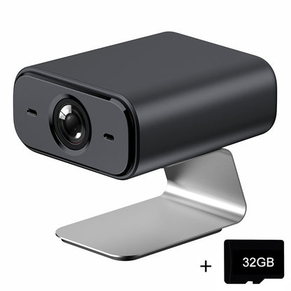 30W HD Night Vision Remote Indoor and Outdoor Wireless Surveillance Camera, Memory Card:32GB by bashfashion