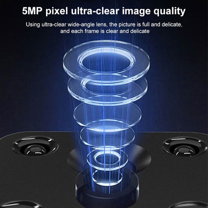 30W HD Night Vision Remote Indoor and Outdoor Wireless Surveillance Camera, Memory Card:32GB by bashfashion