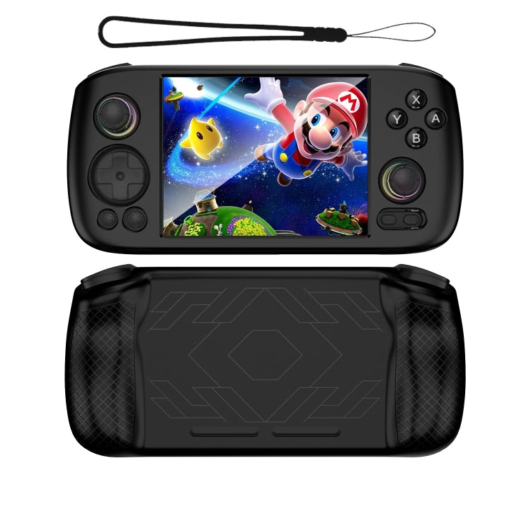 For ANBERNIC RG406H Silicone Game Console Protective Case(Black) by bashfashion