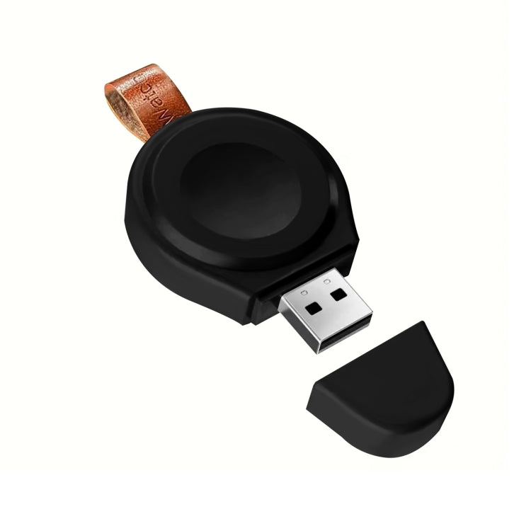 For Apple Watch Series A01 Portable Wireless Charger(Black) by bashfashion