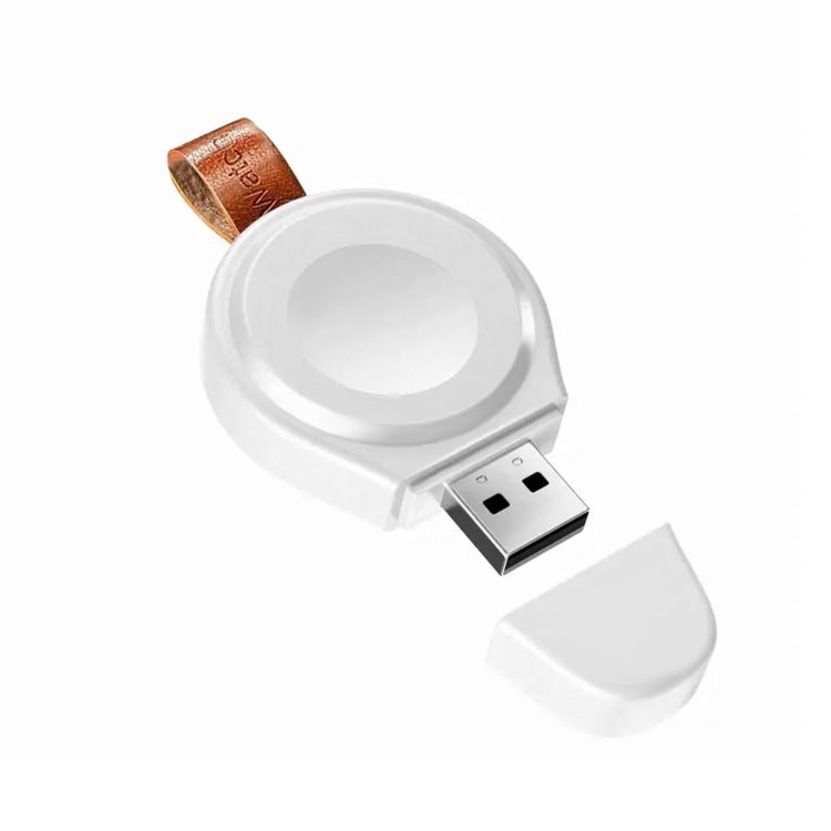 For Apple Watch Series A01 Portable Wireless Charger(White) by bashfashion