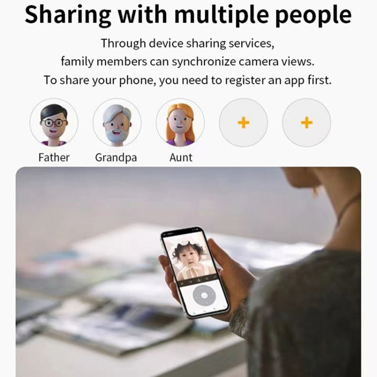 2MP HD Video Call Dual Light Full Color Night Vision WiFi Surveillance Camera(EU Plug) by bashfashion