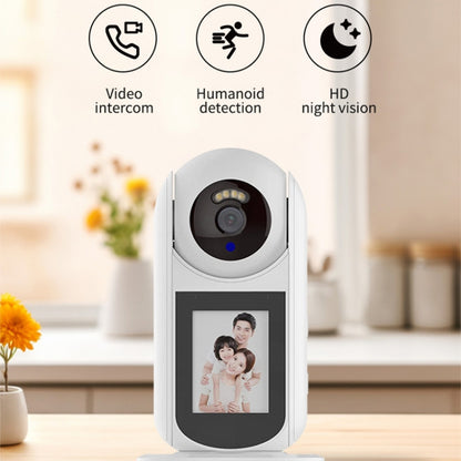2MP HD Video Call Dual Light Full Color Night Vision WiFi Surveillance Camera(EU Plug) by bashfashion