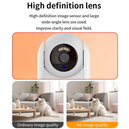 2MP HD Video Call Dual Light Full Color Night Vision WiFi Surveillance Camera(US Plug) by bashfashion