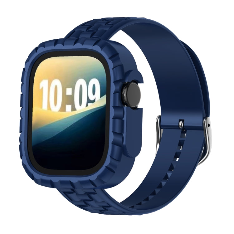 For Apple Watch Ultra 3 / 2 / 1 49mm TPU Case Integrated Watch Band(Royal Blue) by bashfashion