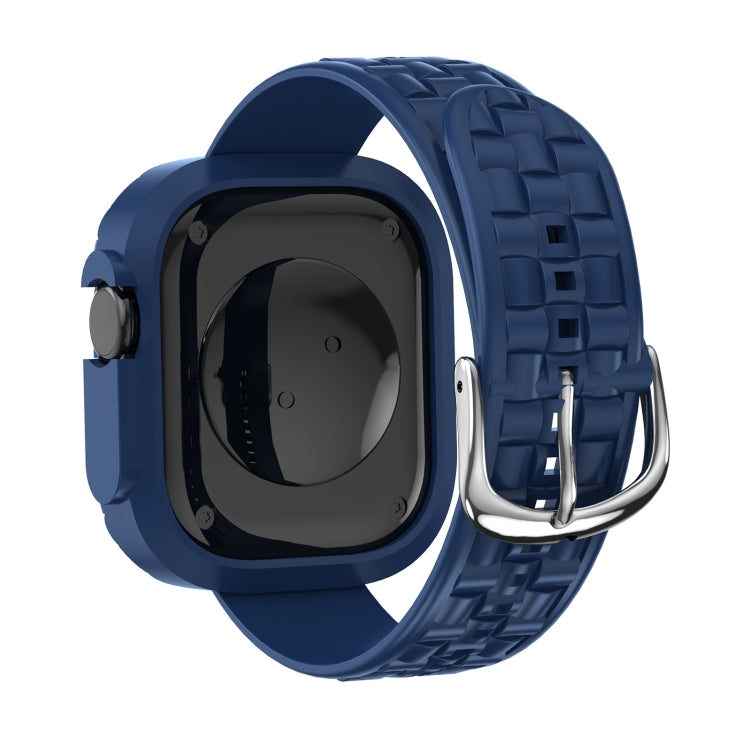 For Apple Watch Ultra 3 / 2 / 1 49mm TPU Case Integrated Watch Band(Royal Blue) by bashfashion