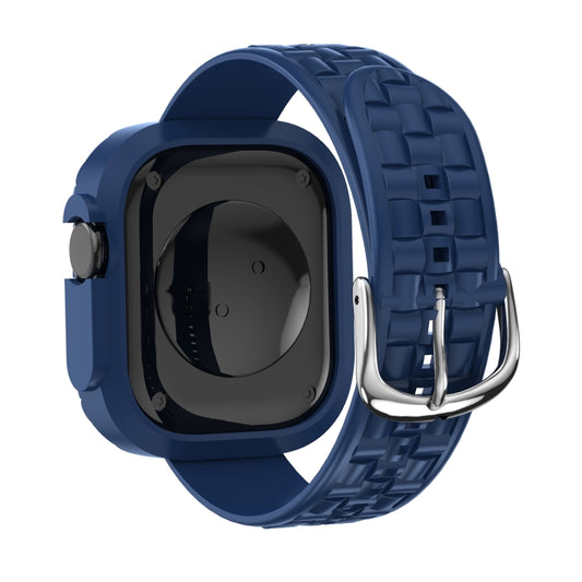 For Apple Watch Ultra 3 / 2 / 1 49mm TPU Case Integrated Watch Band(Royal Blue) by bashfashion