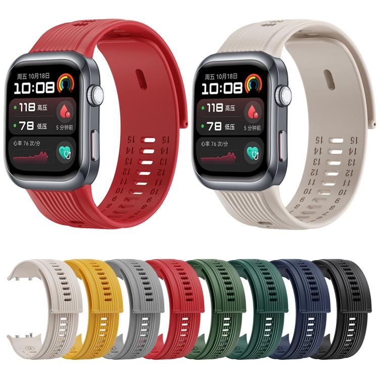 For Huawei Watch D2 Silicone Watch Band Wristband(Orange) by bashfashion