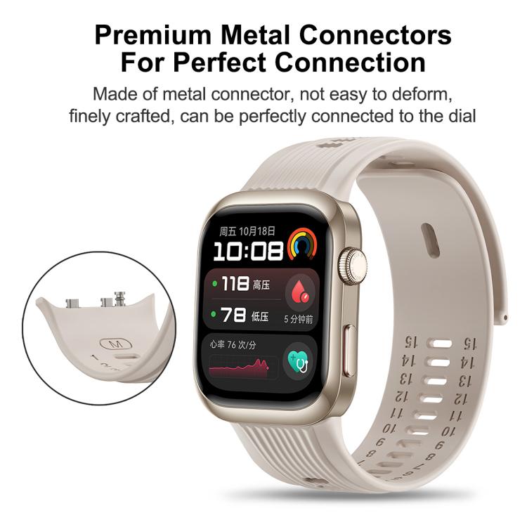 For Huawei Watch D2 Silicone Watch Band Wristband(Orange) by bashfashion