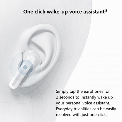 Original Xiaomi Air 4 SE Dual-Mic Call Noise Cancelling Bluetooth Earphones(White) by Xiaomi