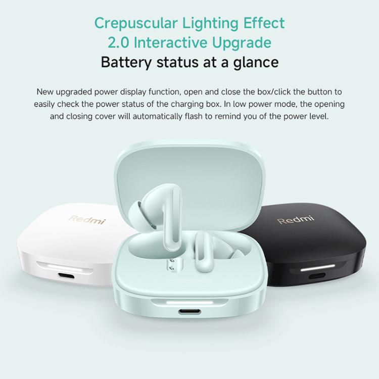 Xiaomi Redmi Buds 6 Active Noise Reduction Wireless Bluetooth Earphone(Black) by Xiaomi