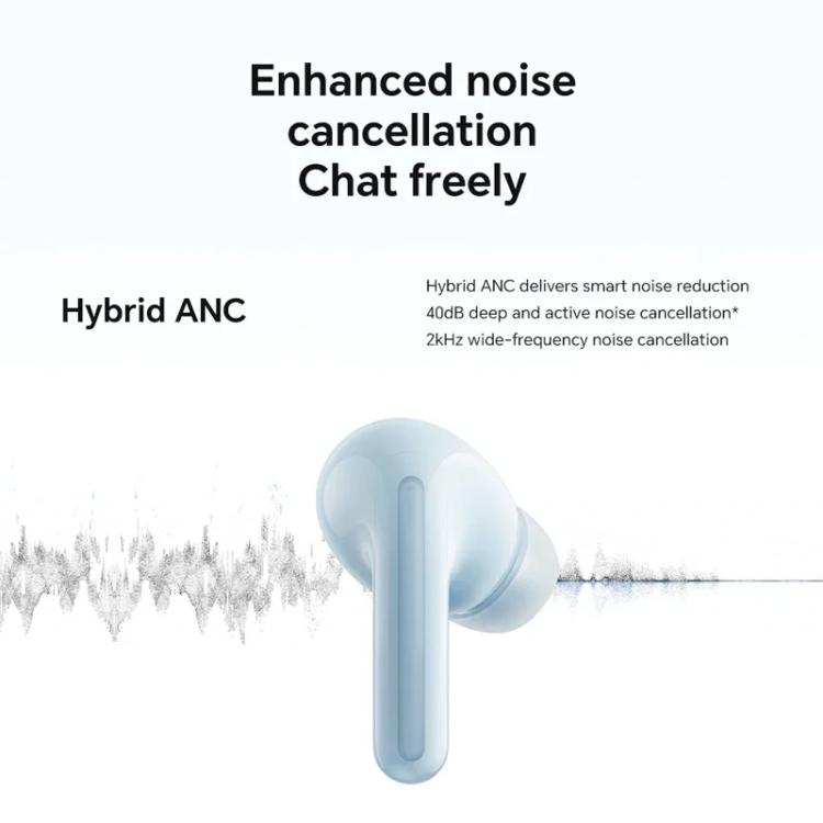 Xiaomi Redmi Buds 6 Lite Dual Microphone AI Call Wireless Bluetooth Earphone(White) by Xiaomi