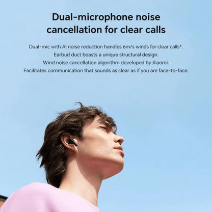 Xiaomi Redmi Buds 6 Lite Dual Microphone AI Call Wireless Bluetooth Earphone(White) by Xiaomi