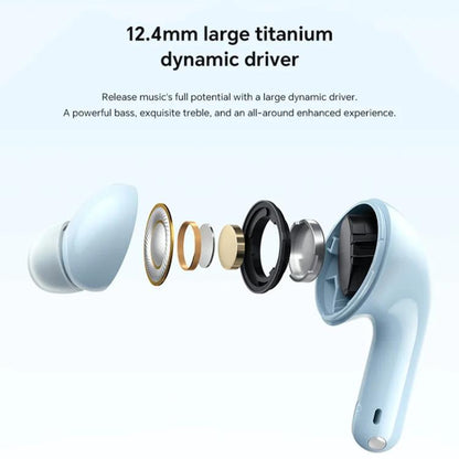 Xiaomi Redmi Buds 6 Lite Dual Microphone AI Call Wireless Bluetooth Earphone(White) by Xiaomi