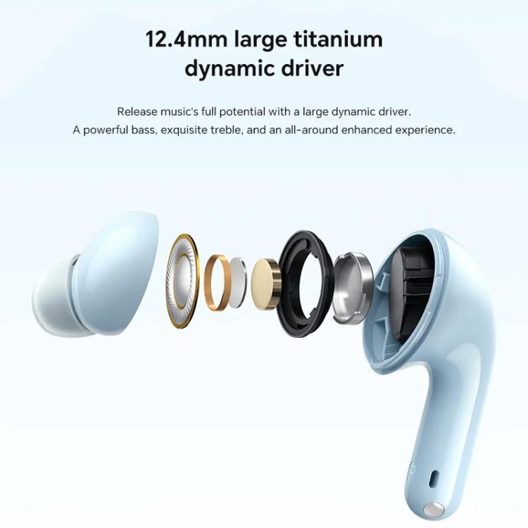 Xiaomi Redmi Buds 6 Lite Dual Microphone AI Call Wireless Bluetooth Earphone(Blue) by Xiaomi